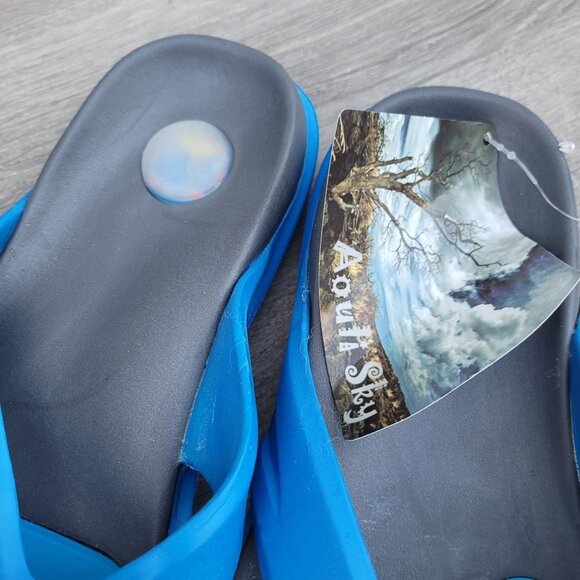 Slide Flip Flop Thong Flat Sandals Men's Sz 11 - Picture 5 of 12